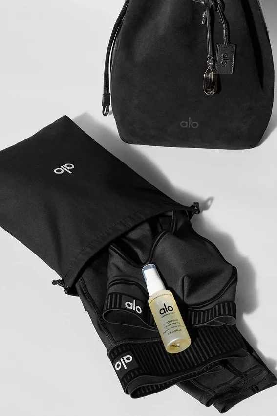 Bolso Alo Balance - Gamuza negra