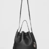 Bolso tipo cubeta Alo Balance - Cuero negro