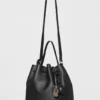 Bolso tipo cubeta Alo Balance - Cuero negro