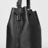 Bolso tipo cubeta Alo Balance - Cuero negro