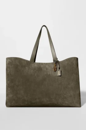 Bolso tipo tote Alo Tranquility – Gamuza Olive Tree