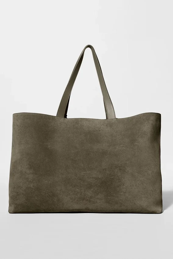 Bolso tipo tote Alo Tranquility - Gamuza Olive Tree
