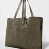 Bolso tipo tote Alo Tranquility - Gamuza Olive Tree