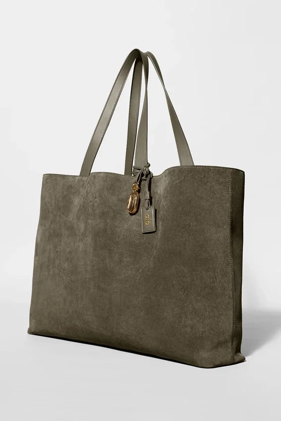 Bolso tipo tote Alo Tranquility - Gamuza Olive Tree