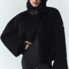 Bomber Fireside de sherpa - Negro