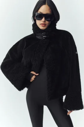 Bomber Fireside de sherpa - Negro
