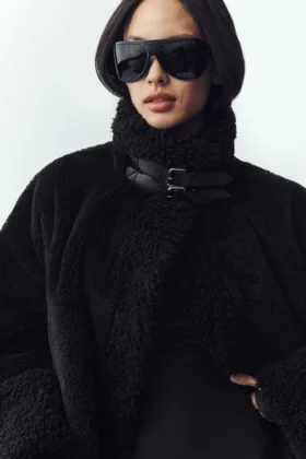 Bomber Fireside de sherpa – Negro