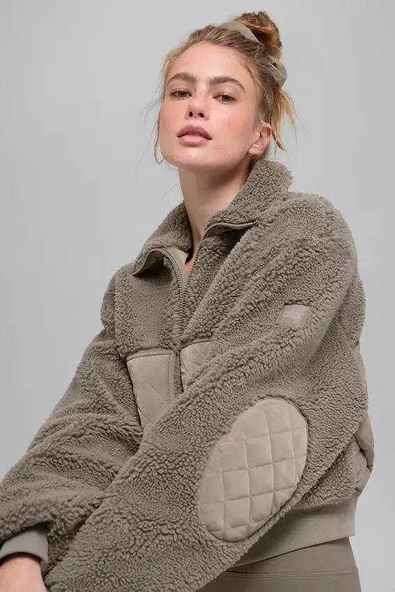 Bomber Sherpa Edge - Cacao claro