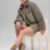 Bomber Sherpa Edge - Cacao claro