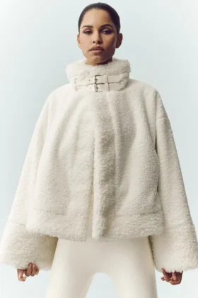 Bomber Sherpa Fireside - Marfil
