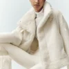 Bomber Sherpa Fireside - Marfil