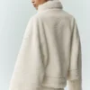 Bomber Sherpa Fireside - Marfil