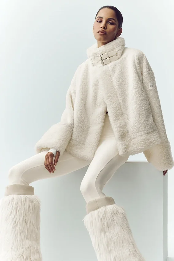 Bomber Sherpa Fireside - Marfil