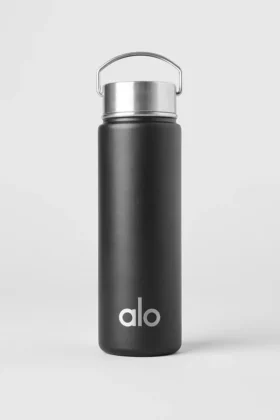 Botella de agua Alo - Negro