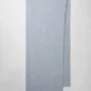 Bufanda extragrande de lana merino - Gris jaspeado difuminado