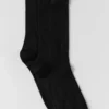 Calcetines de malla de cachemira - Negro