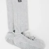 Calcetines de tiras Siren Grip para mujer – Gris jaspeado deportivo