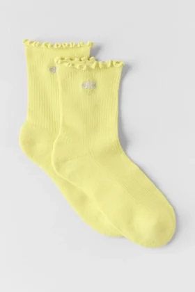 Calcetines Lettuce Edge para mujer - Sunshine