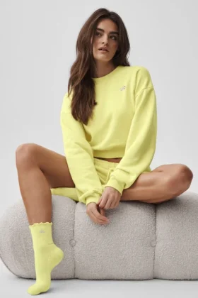 Calcetines Lettuce Edge para mujer – Sunshine