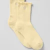 Calcetines Lettuce Edge para mujer - Warm Butter