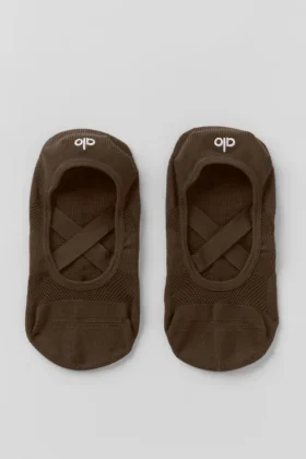 Calcetines Pivot Barre para mujer – Espresso