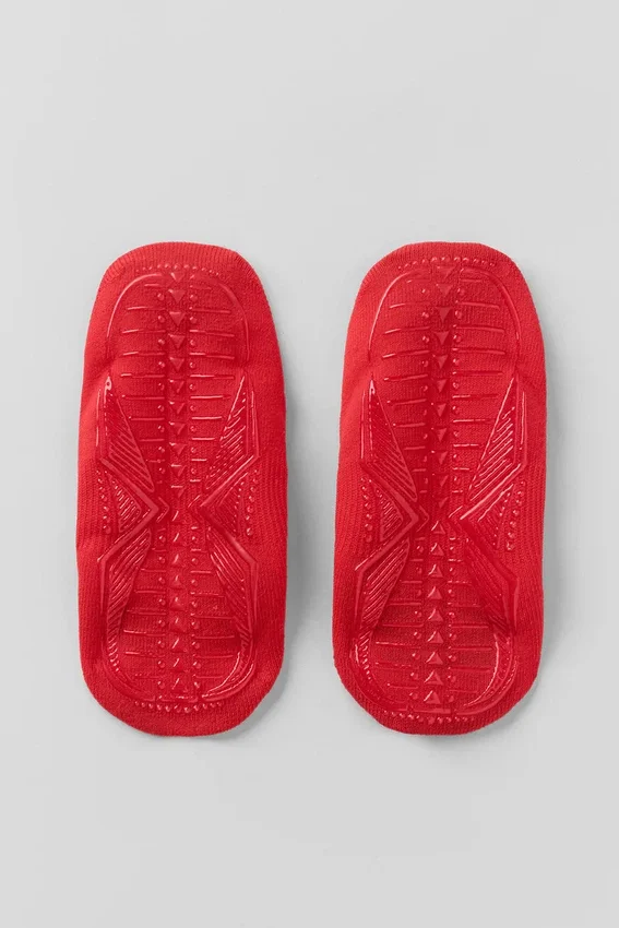 Calcetines Pivot Barre para mujer - Rojo brillante