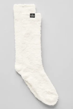 Calcetines Plush Lush para mujer - Marfil