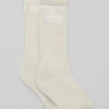 Calcetines retro unisex - Hueso/Blanco