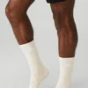 Calcetines retro unisex - Hueso/Blanco
