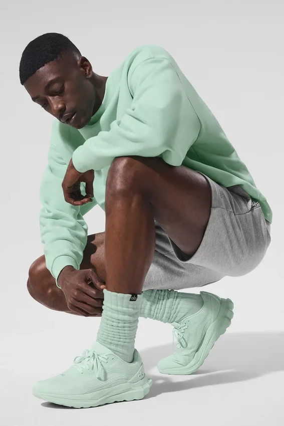 Calcetines unisex con fruncido - Menta