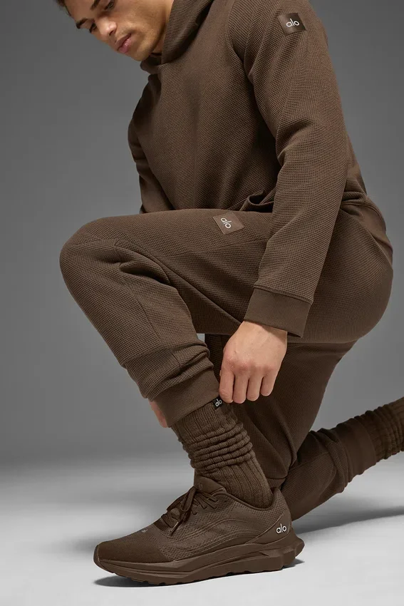 Calcetines unisex con pliegue - Espresso