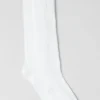 Calcetines unisex con puño fruncido - Blanco