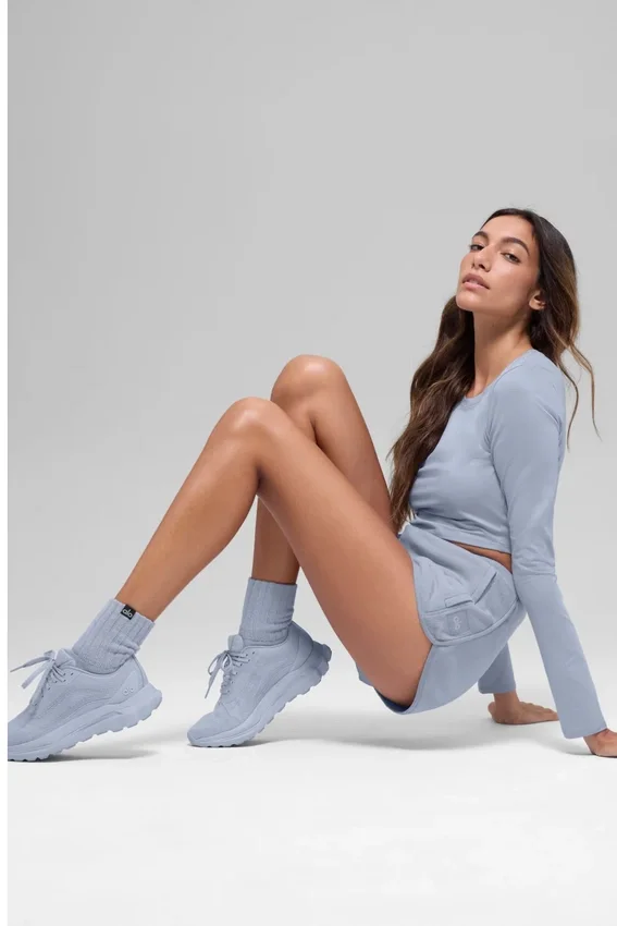 Pantalones cortos Retreat de forro polar — Winter Frost