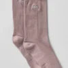 Calcetines unisex de media caña discretos - Color champiñón