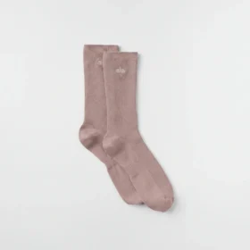 Calcetines unisex de media caña discretos - Gris topo