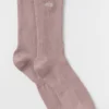 Calcetines unisex de media caña discretos - Gris topo