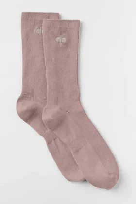 Calcetines unisex de media caña discretos - Gris topo