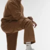 Calcetines unisex de media caña estilo retro - Blanco/Marrón Sun Kissed