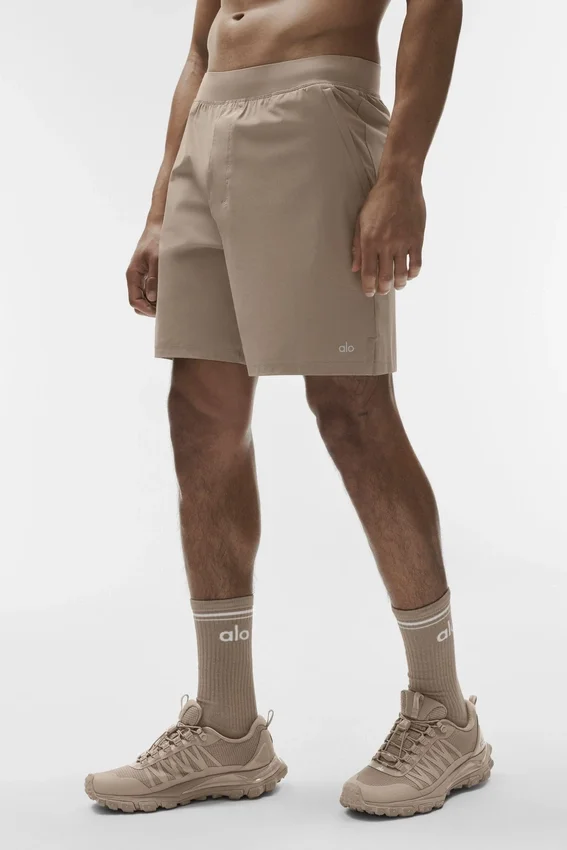 Calcetines unisex Throwback - Grava/Blanco