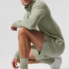 Calcetines unisex Throwback - Piedra caliza/Blanco
