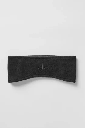 Calentador de orejas de polar – Negro