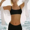 Calzoncillo corto Sheer Glow - Negro