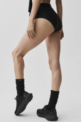 Calzoncillo tipo boyshort Airlift Record-Breaker – Negro