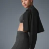 Camisa corta abotonada «Take Me Out» - Negro