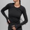 Camisa de manga larga Airbrush Winter Warm Nocturne - Negro