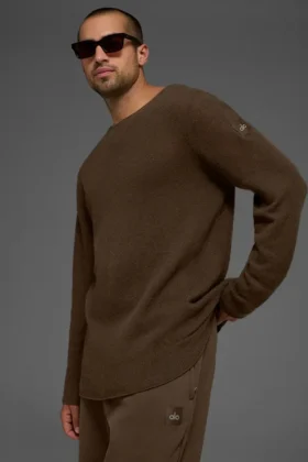 Camisa de manga larga Cashmere Reform - Espresso