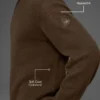 Camisa de manga larga Cashmere Reform - Espresso
