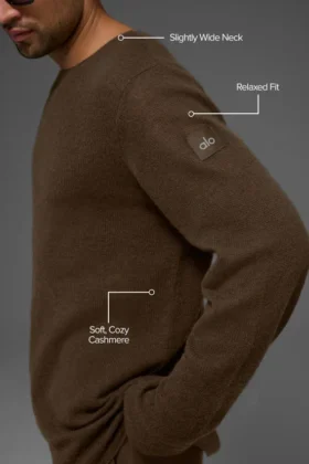 Camisa de manga larga Cashmere Reform – Espresso
