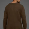 Camisa de manga larga Cashmere Reform - Espresso