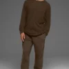 Camisa de manga larga Cashmere Reform - Espresso